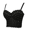 Dance Costumes Bra Lace Glitter Women
