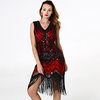 Dance Costumes Dress Tassel Paillette Women