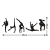 Dancing Woman Wall Sticker Pvc Decorative Wall Sticker Home Decoration Wall Decal Wall Decoration 1pc