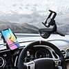 Dashboard mounted mobile phone holder hud buckle type mobile phone holder