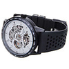 DayBird Stainless Steel Self-Winding Mechanical Wristwatch - Black White