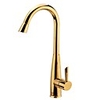 Deck Mounted Single Handle One Hole with Ti-PVD Kitchen faucet