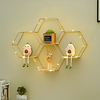 Decoration Wall Shelf Living Room Dining Room Tea Clothing Store Background Wall Creative Combination Wall Decoration