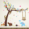 Decorative Wall Stickers - Animal Wall Stickers Animals Living Room Bedroom Bathroom Kitchen Dining Room Study Room / Office