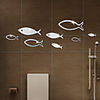 Decorative Wall Stickers - Mirror Wall Stickers / Animal Wall Stickers Animals Living Room / Bedroom / Bathroom / Re-Positionable