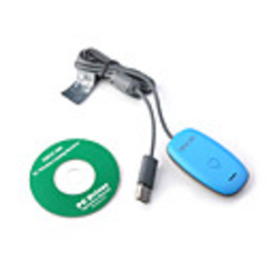 Deep Blue Wireless Controller Gaming Receiver for Xbox 360