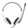 Deluxe VoIP Headset Microphone (White)