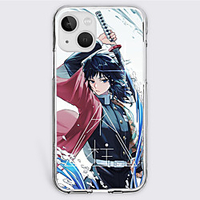 Demon Slayer: Kimetsu no Yaiba Cartoon Characters Phone Case For Apple iPhone 13 12 Pro Max 11 X XR XS Max iPhone 12 Pro Max 11 SE 2020 X XR XS Max 8 7 Unique Design Protective Case Shockproof miniinthebox