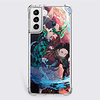 Demon Slayer: Kimetsu no Yaiba Cartoon Characters Phone Case For S22 S21 S20 Plus Ultra FE A72 A52 A42 S10 S9 S8 S7 Plus Edge Unique Design Protective Case Shockproof Dustproof Back Cover TPU miniinthebox