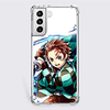 Demon Slayer: Kimetsu no Yaiba Cartoon Characters Phone Case For S22 S21 S20 Plus Ultra FE A72 A52 A42 S10 S9 S8 S7 Plus Edge Unique Design Protective Case Shockproof Dustproof Back Cover TPU miniinthebox