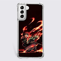 Demon Slayer: Kimetsu no Yaiba Cartoon Characters Phone Case For Samsung S21 S21 Plus S21 Ultra Unique Design Protective Case Shockproof Dustproof Back Cover TPU miniinthebox