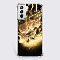 Demon Slayer: Kimetsu no Yaiba Cartoon Characters Phone Case For Samsung S21 S21 Plus S21 Ultra Unique Design Protective Case Shockproof Dustproof Back Cover TPU miniinthebox