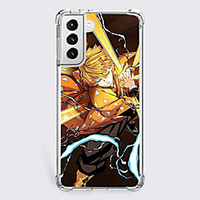 Demon Slayer: Kimetsu no Yaiba Cartoon Characters Phone Case For Samsung S21 S21 Plus S21 Ultra Unique Design Protective Case Shockproof Dustproof Back Cover TPU miniinthebox