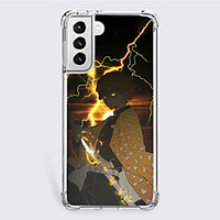 Demon Slayer: Kimetsu no Yaiba Cartoon Characters Phone Case For Samsung S21 S21 Plus S21 Ultra Unique Design Protective Case Shockproof Dustproof Back Cover TPU miniinthebox
