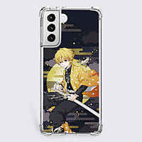 Demon Slayer: Kimetsu no Yaiba Cartoon Characters Phone Case For Samsung S21 S21 Plus S21 Ultra Unique Design Protective Case Shockproof Dustproof Back Cover TPU miniinthebox