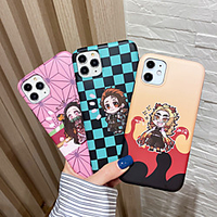 Demon Slayer: Kimetsu no Yaiba Phone Case For Apple Back Cover iPhone 12 Pro Max 11 SE 2020 X XR XS Max 8 7 Shockproof Dustproof Cartoon TPU miniinthebox