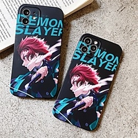 Demon Slayer: Kimetsu no Yaiba Phone Case For Apple Back Cover iPhone 12 Pro Max 11 SE 2020 X XR XS Max 8 7 Shockproof Dustproof IMD Cartoon TPU miniinthebox