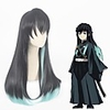 Demon Slayer: Kimetsu no Yaiba Tokitou Muichirou Cosplay Wigs Women