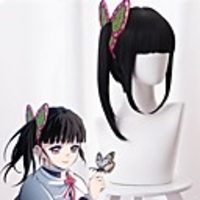 Demon Slayer: Kimetsu no Yaiba Tsuyuri Kanao Cosplay Wigs Women