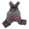 Denim Style Overalls for Dogs (XS – XL,  Gray)