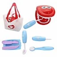 dentist kit doctor model for kids,  doctor tools medical pretend play set for doctor role play costume dress up,  educational model for classroom school girls boys (blue)