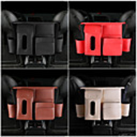 DeRanFu Standard Car Central Control seat bag OrganizerMulti-Pocket Travel Storage Box Cup holder