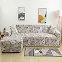 Design And Colour Print Dustproof All-powerful Slipcovers Stretch Sofa Cover Super Soft Fabric Couch Cover with One Free Pillow Case
