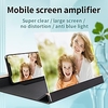 Desk Mount Stand Holder Adjustable Stand Screen Magnifier ABS Holder