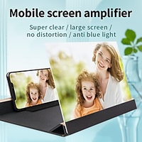 Desk Mount Stand Holder Adjustable Stand Screen Magnifier ABS Holder