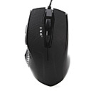 Desktop 1600 DPI Wired USB Optical Gaming Mouse (Black)