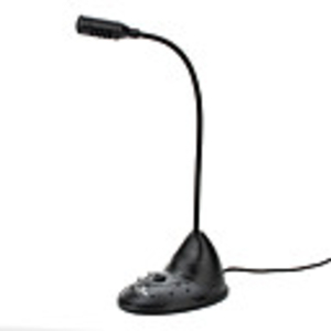 Desktop Adjustable Multimedia Microphone (Black)