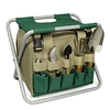 Detachable Garden Tool Storage Bend Folding Stool Multifunctional Garden Tool Storage Bag Gardening Stool only miniinthebox