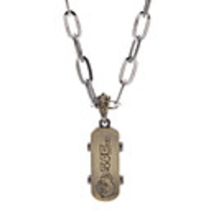 Detective Conan Skate Scooter Alloy Necklace