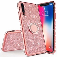 Diamond 360 Degree Rotating Ring Holder Plating Soft TPU Glitter Bling Case For Xiaomi Redmi Note 8 Pro Note 8T Note 7 K30 K20 Pro Redmi 8A Mi Note 10 Pro Mi 9T Mi 9 SE Mi CC9 Pro CC9e Shining Case miniinthebox