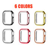 Diamond Bumper Protective case cover For Apple watch Series 5 4 3 2 1 PC Cases 44mm 40mm 42mm 38mm for iwatch 5 4 accessories