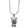 Diamond Cubs Alloy Necklace