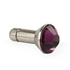 Diamond Earphone Jack 3.55mm(Purple)