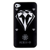 Diamond Pattern Phone Call Indicating Case for iPhone 4 / 4S