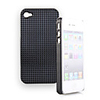 Diamond Pattern Plated Protective Case for iPhone4 (Random Color)