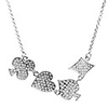 Diamond Poker Alloy Necklace