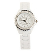 Diamond Quartz Wrist Watch with Stainless Steel Band For Women
