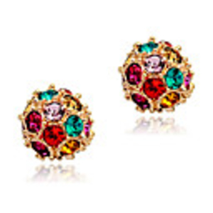 Diamond Studded Ear Studs