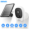 DIDseth 1080P Rechargeable Battery Powered IP Camera Solar Power Charging 1080P HD Outdoor Wireless Security WiFi Camera