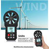 Digital Anemometer Handheld Wind Speed Meter MT62 for Measuring Wind Speed Temperature and Wind Chill with Backlight LCD miniinthebox