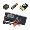 Digital Battery Capacitance Diagnostic Tool LCD Screen Battery Tester Universal AAA AA Button Cell Tester miniinthebox