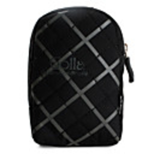 Digital Camera Bag with Strap and Carabiner Clip(Black)