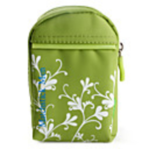 Digital Camera Bag with Strap and Carabiner Clip(Green)