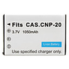 Digital Camera Battery for Casio EX-S1 (3.7V,  1050mAh)