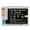 Digital Camera Battery for Olympus E-5 (7.2V,  1650mAh)