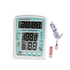 Digital Clock and Week Hygro Indoor and Outdoor Thermometer KT-203